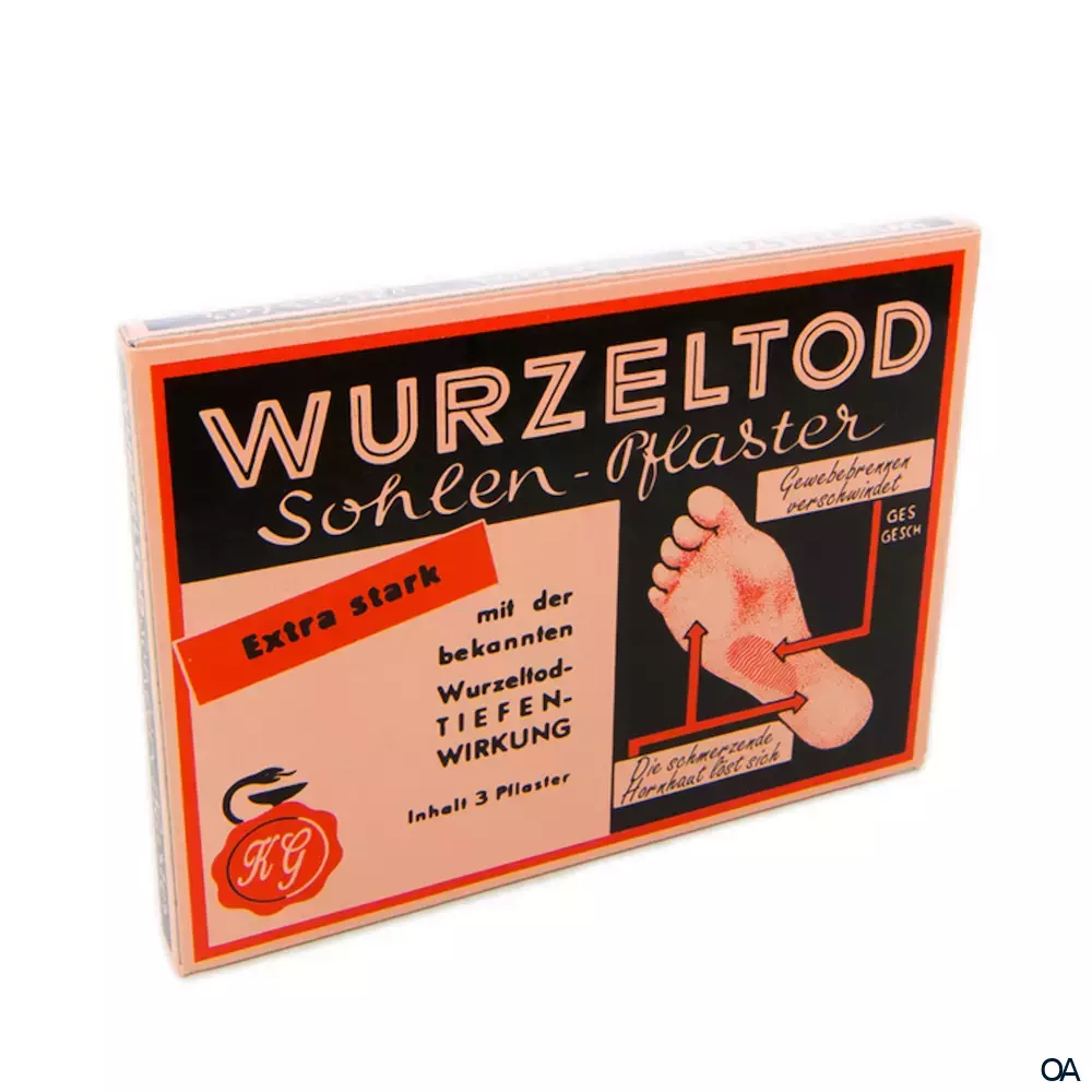 Wurzeltod Sohlenpflaster Wurzeltod Sohlenpflaster