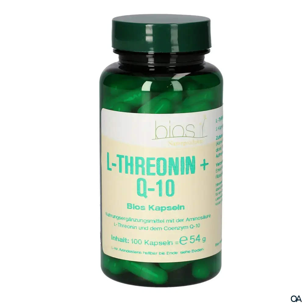 Bios L-Threonin + Q-10 Kapseln
