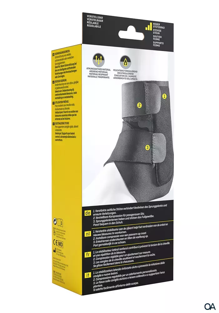 3M FUTURO™ Stabilisierende Sprunggelenk-Bandage anpassbar 46645, Verstellbar SPORT (20.3 - 25.4 cm) 3M FUTURO™ Stabilisierende Sprunggelenk-Bandage anpassbar 46645, Verstellbar SPORT (20.3 - 25.4 cm)