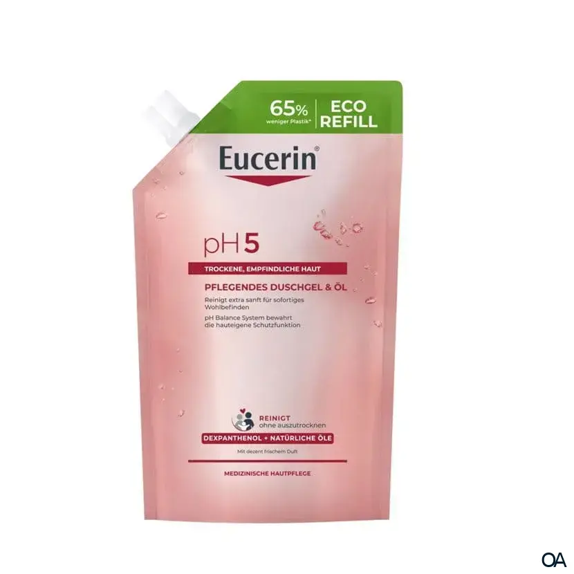 Eucerin® pH5 Pflegendes Duschgel & Öl - Nachfüllbeutel Eucerin® pH5 Pflegendes Duschgel & Öl - Nachfüllbeutel