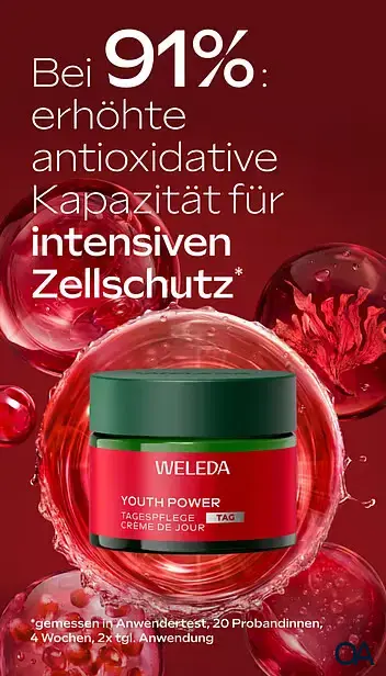 Weleda Youth Power Tagespflege Creme - Granatapfel