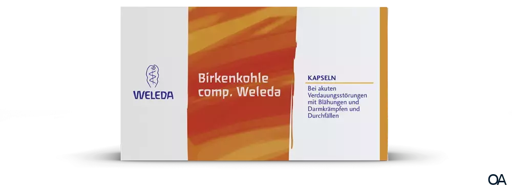 Weleda Birkenkohle comp. Kapseln Weleda Birkenkohle comp. Kapseln