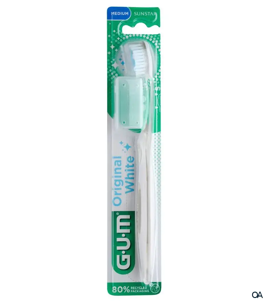 GUM® Original WHITE Zahnbürste (medium)