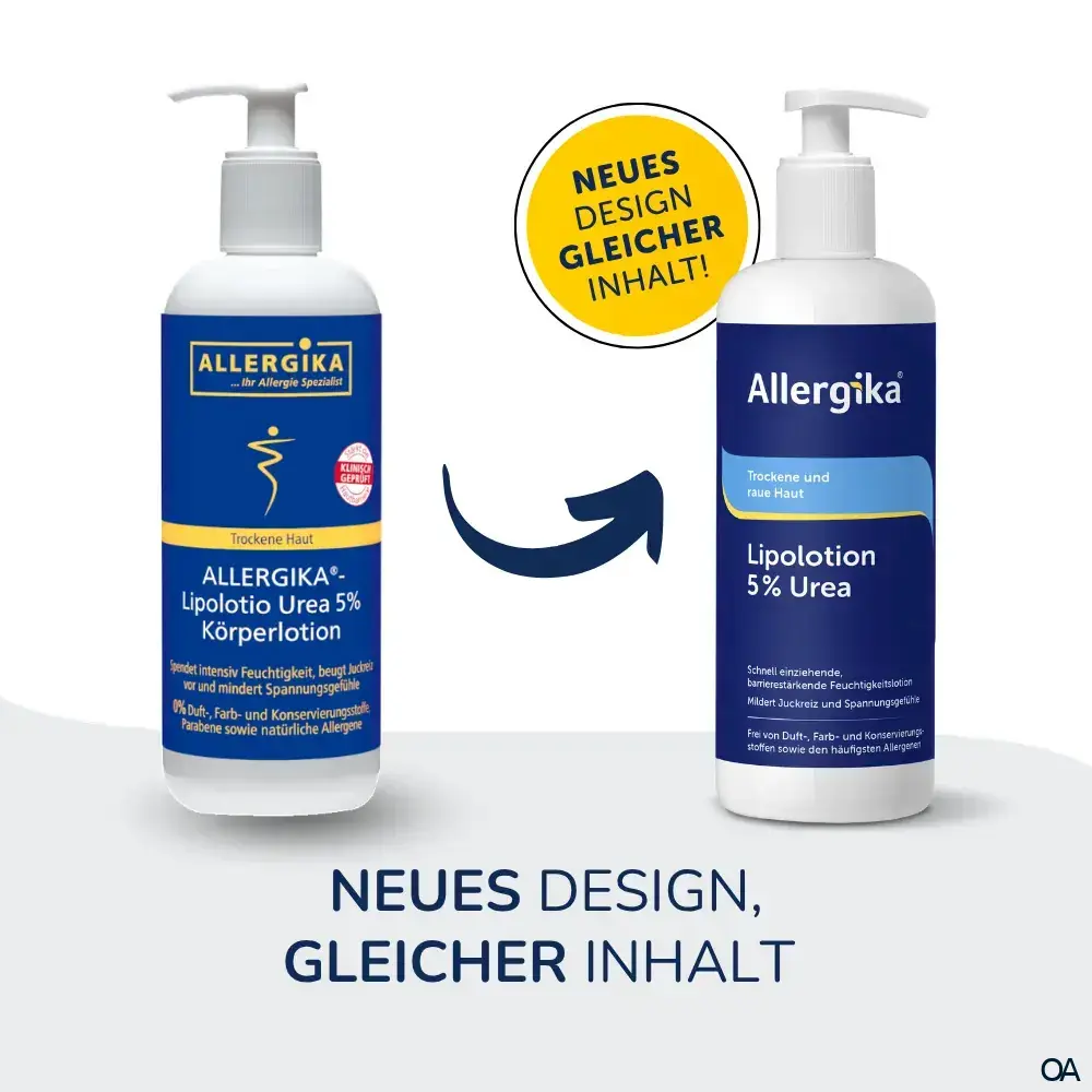 ALLERGIKA® Lipolotio Urea 5% Körperlotion