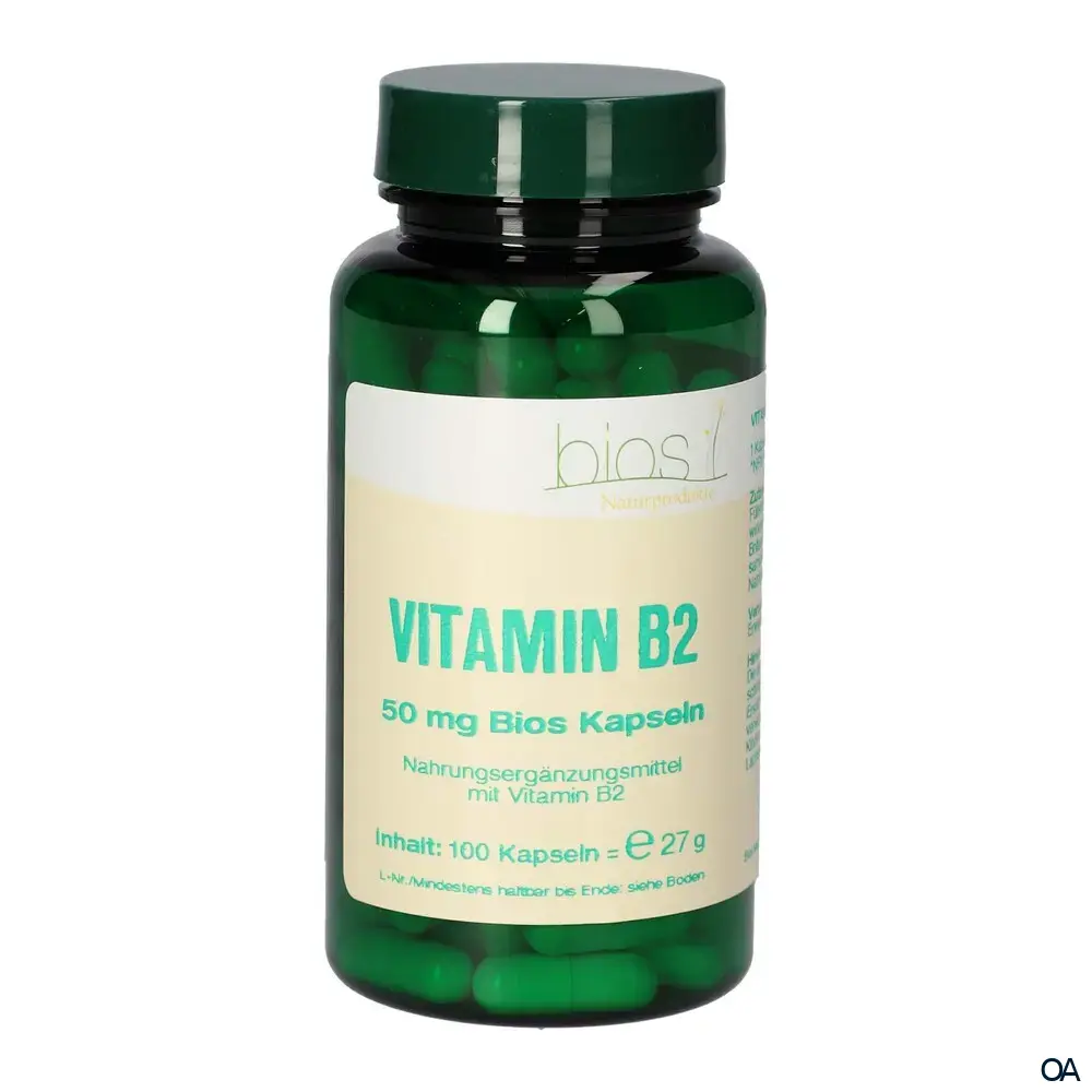 Bios Vitamin B2 50 mg Kapseln Bios Vitamin B2 50 mg Kapseln