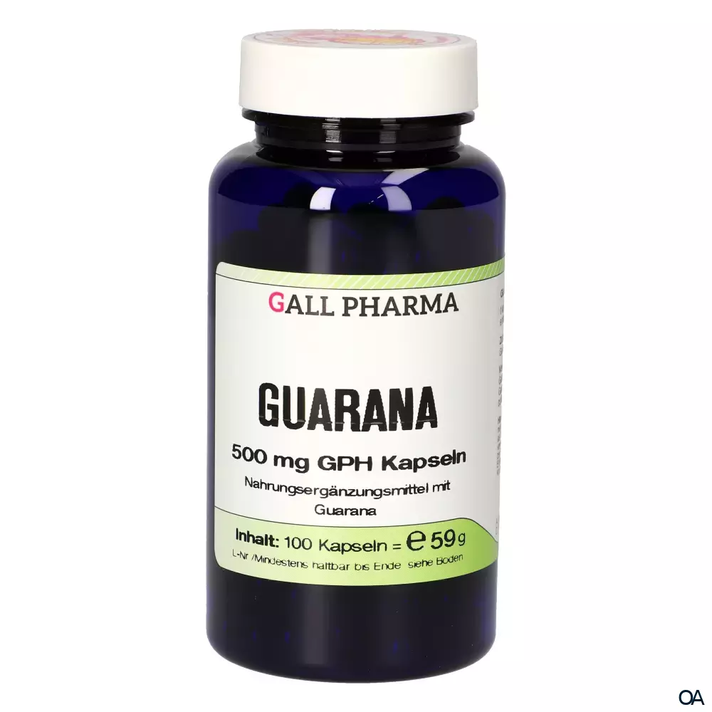 Gall Pharma Guarana 500 mg Kapseln