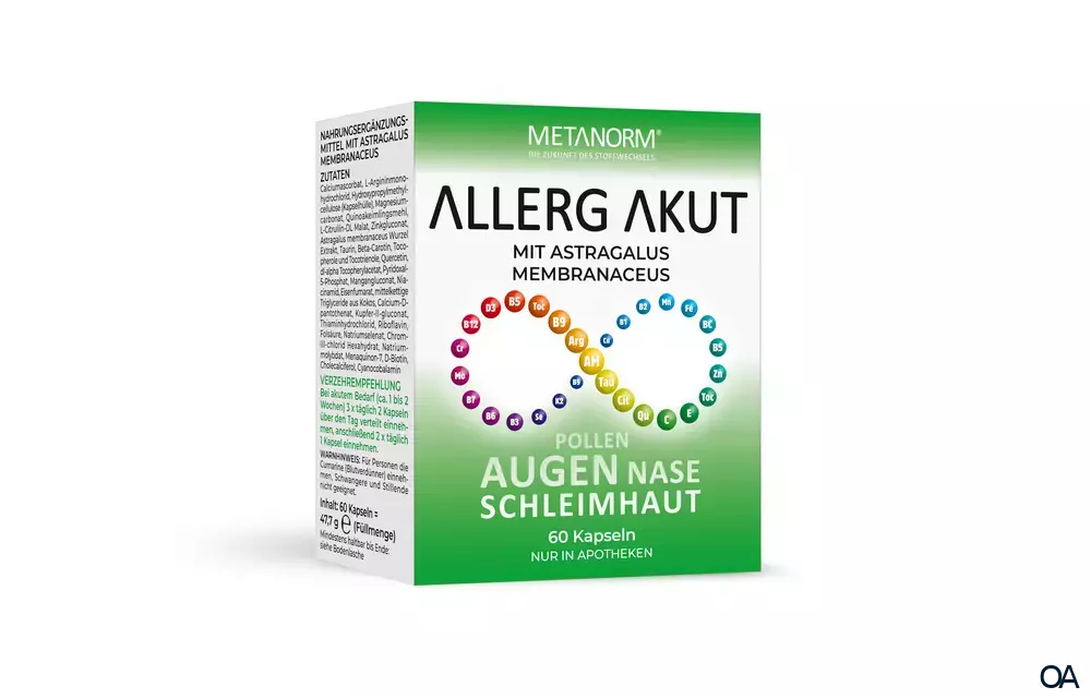 METANORM® ALLERG AKUT Kapseln