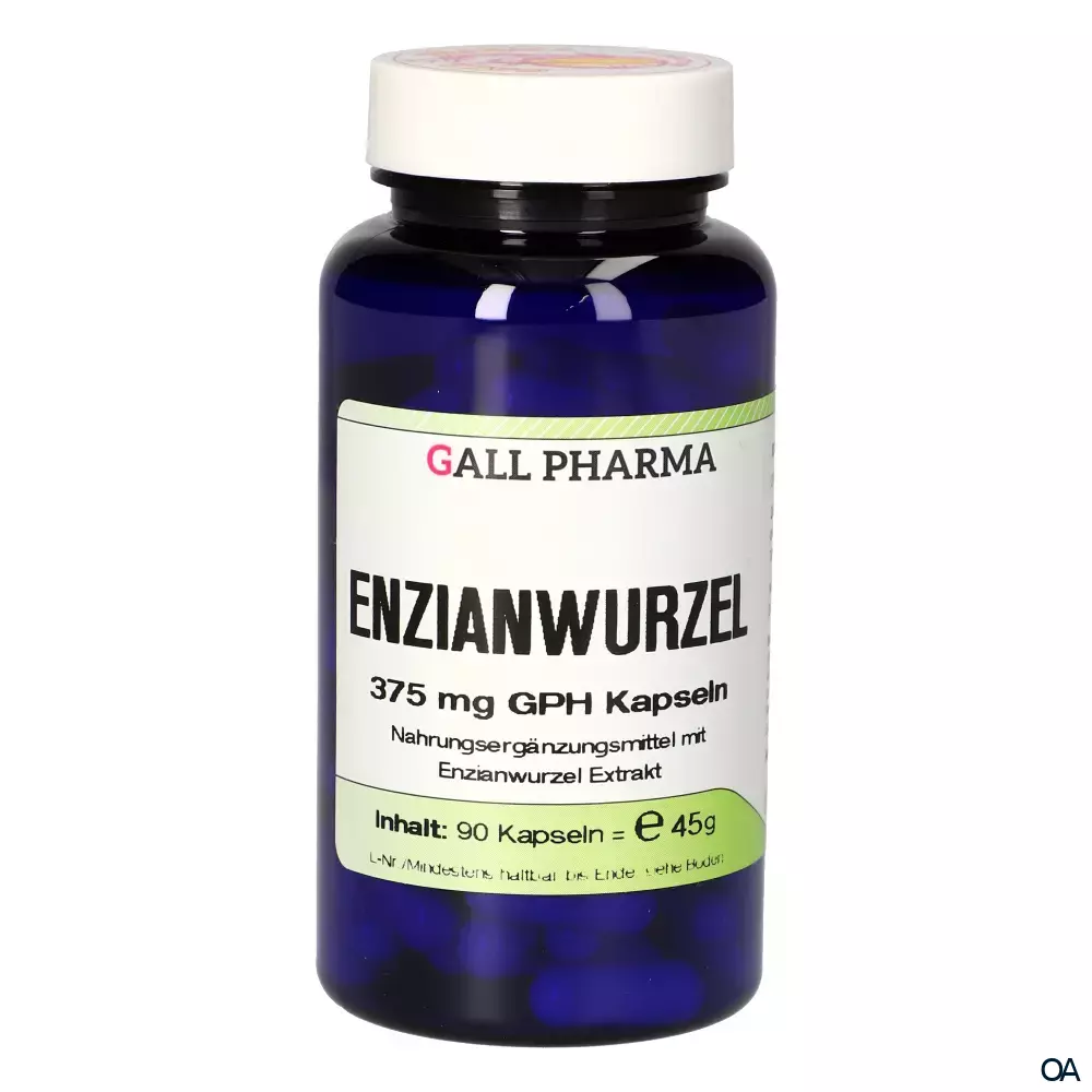 Gall Pharma Enzianwurzel 375 mg Kapseln Gall Pharma Enzianwurzel 375 mg Kapseln