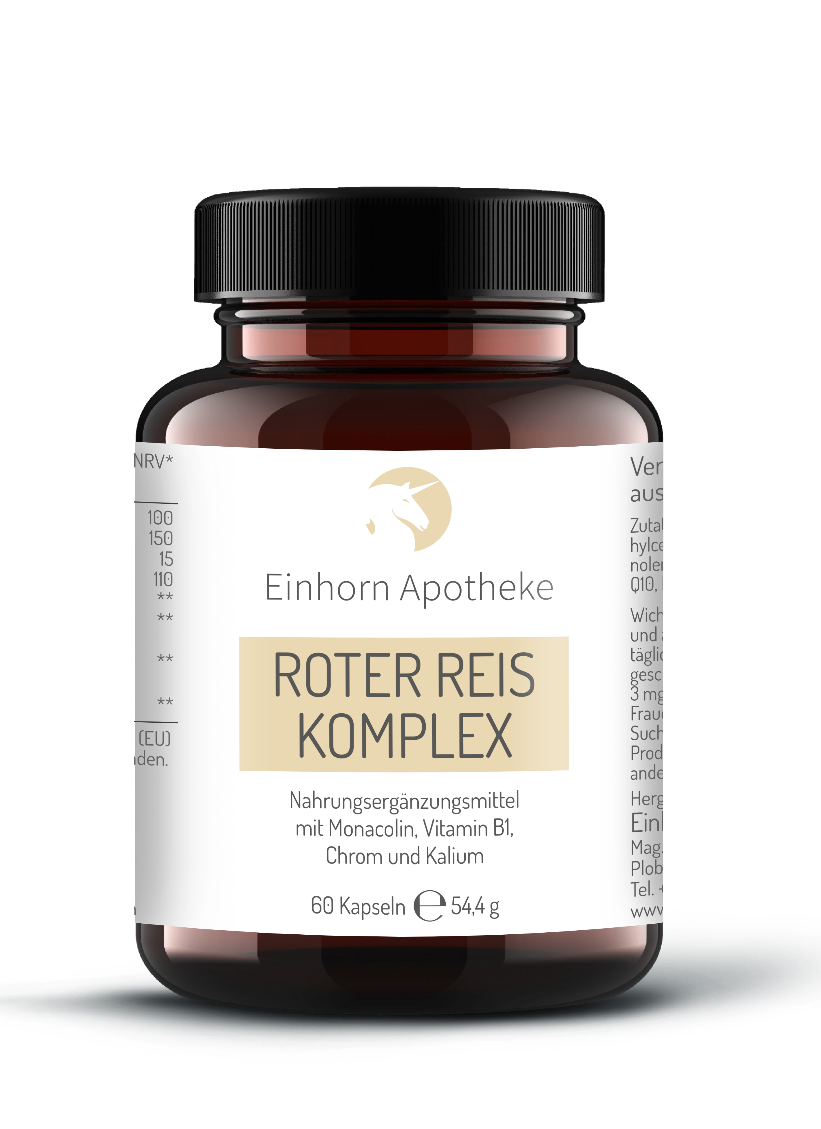 ROTER REIS EINHORN KAPSELN ROTER REIS EINHORN KAPSELN