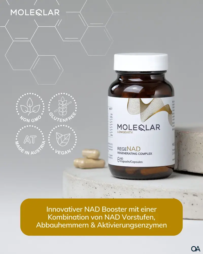 MoleQlar Longevity regeNAD (NAD Booster) Kapseln