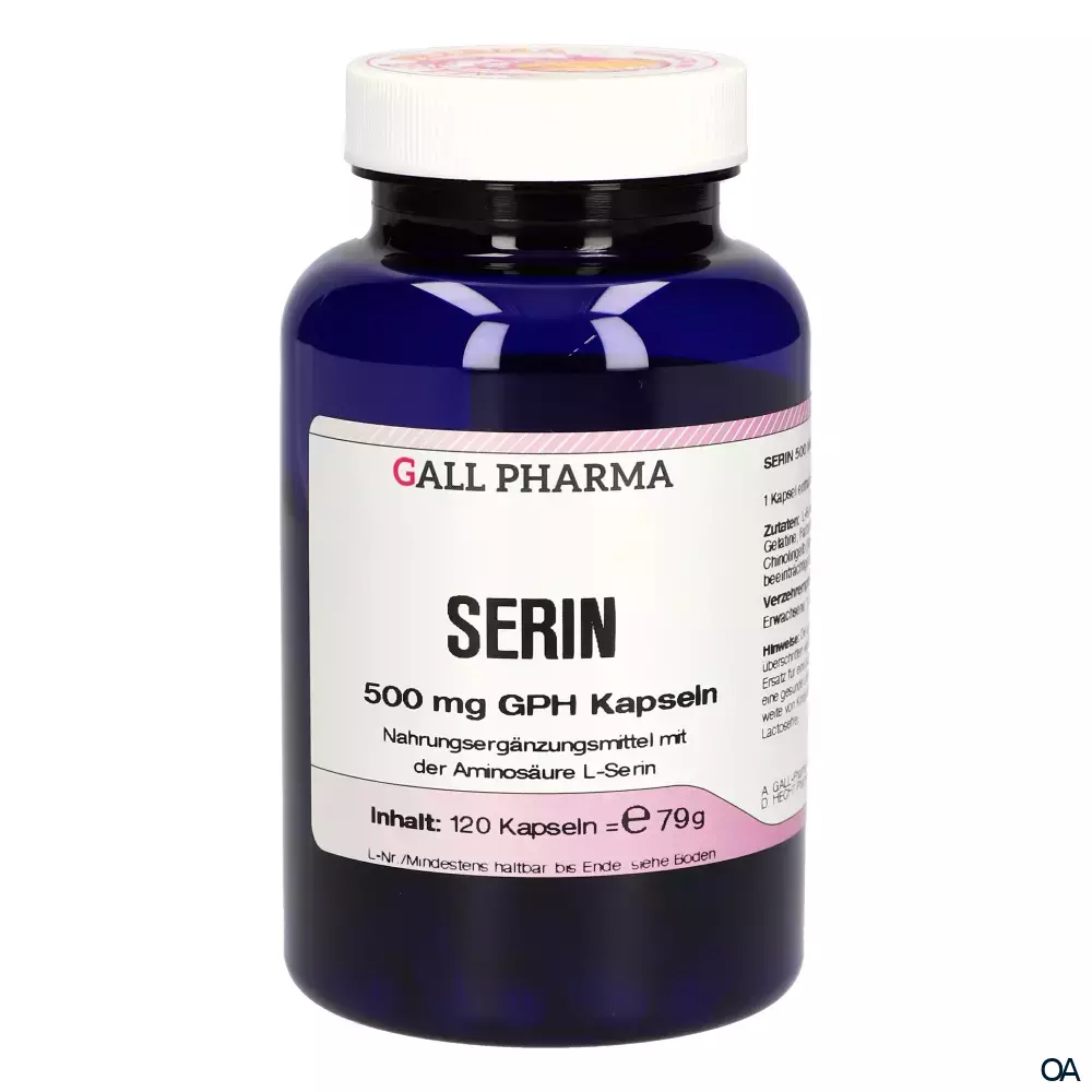 Gall Pharma Serin 500 mg Kapseln