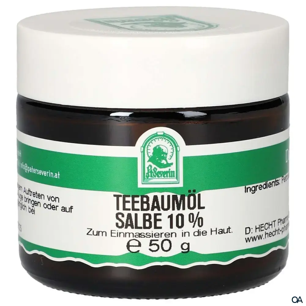 Pater Severin Teebaumöl Salbe 10% Pater Severin Teebaumöl Salbe 10%