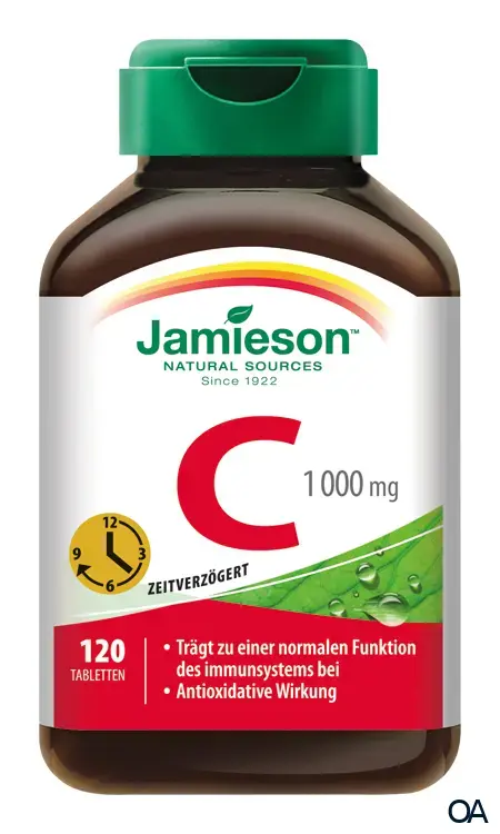 Jamieson Vitamin C 1000 mg zeitverzögert Tabletten Jamieson Vitamin C 1000 mg zeitverzögert Tabletten