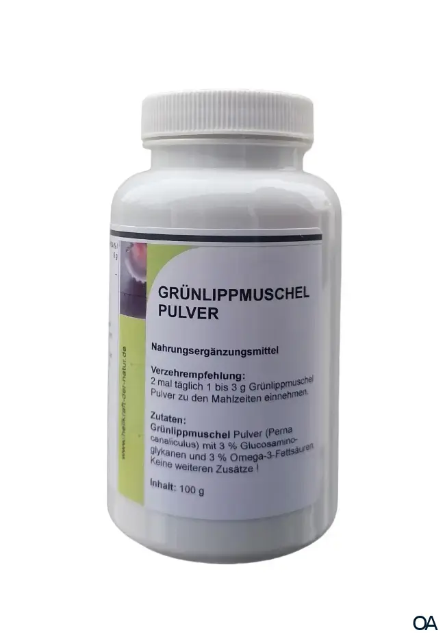Reinhildis Apotheke Grünlippmuschel Pulver