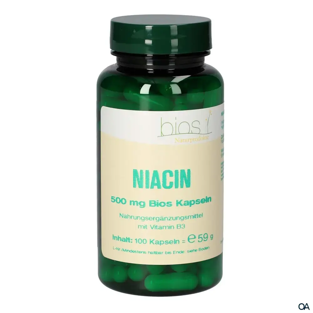 Bios Niacin 500 mg Kapseln