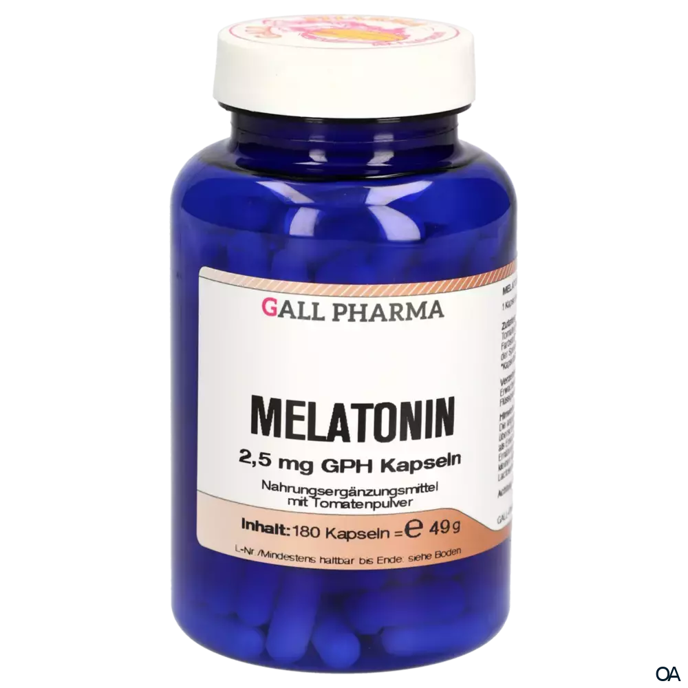 Gall Pharma Melatonin 2,5 mg Kapseln
