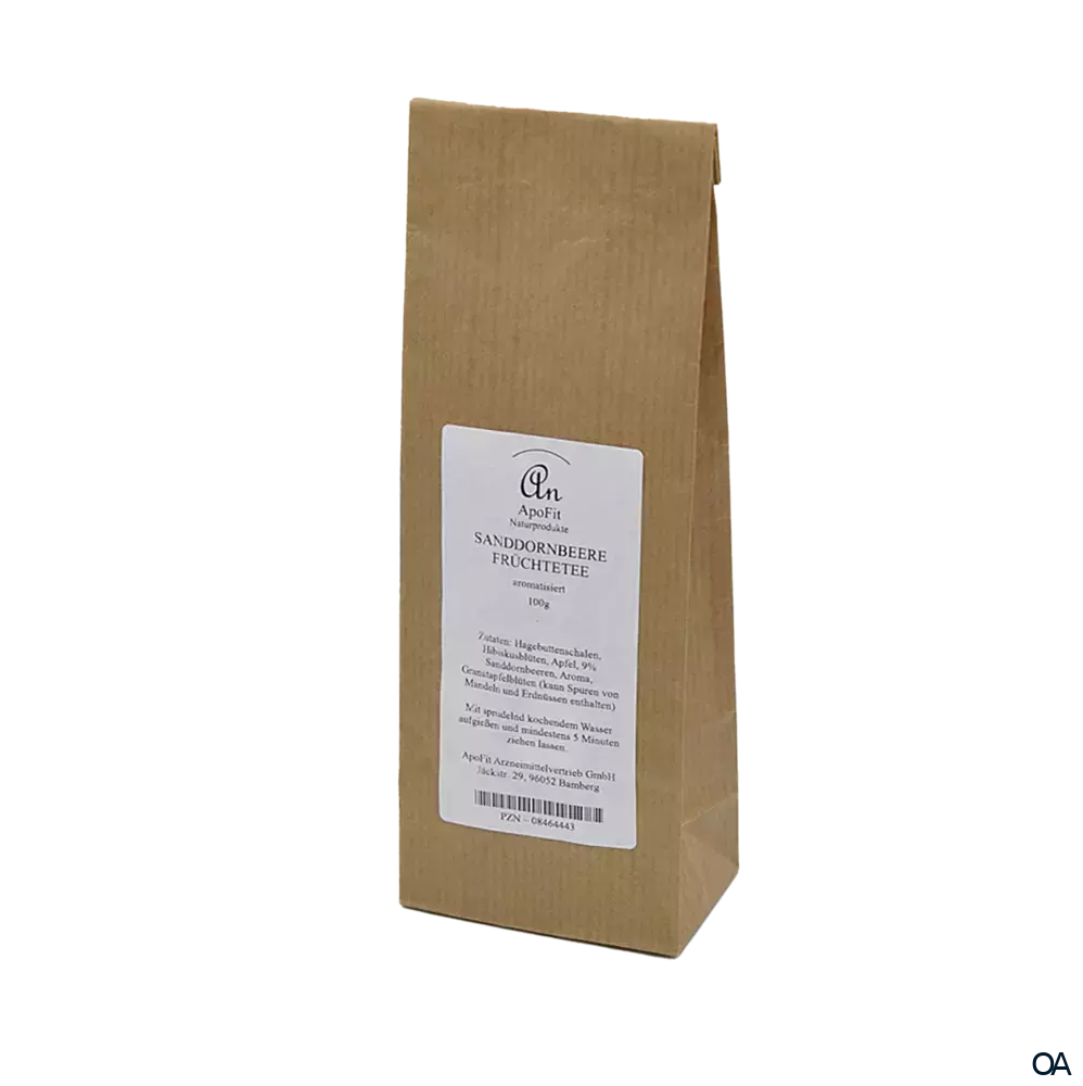 ApoFit Sanddornbeere Früchtetee aromatisiert ApoFit Sanddornbeere Früchtetee aromatisiert
