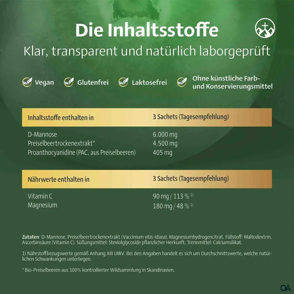 Alpinamed® Preiselbeer D-Mannose Trinkgranulat