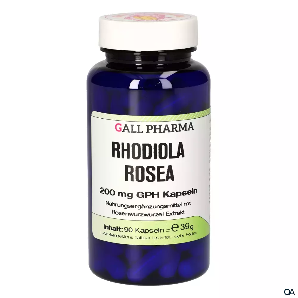 Gall Pharma Rhodiola Rosea 200 mg Kapseln Gall Pharma Rhodiola Rosea 200 mg Kapseln