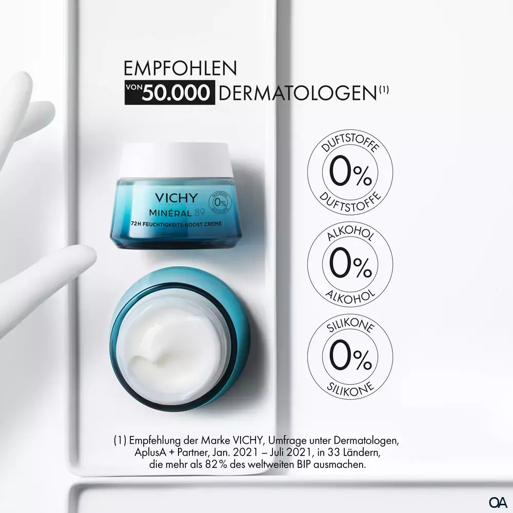 Vichy Minéral 89 72h Feuchtigkeits-Boost Creme - ohne Duft Vichy Minéral 89 72h Feuchtigkeits-Boost Creme - ohne Duft