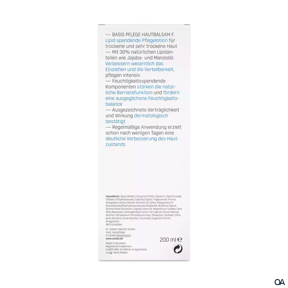 Eubos Hautbalsam F