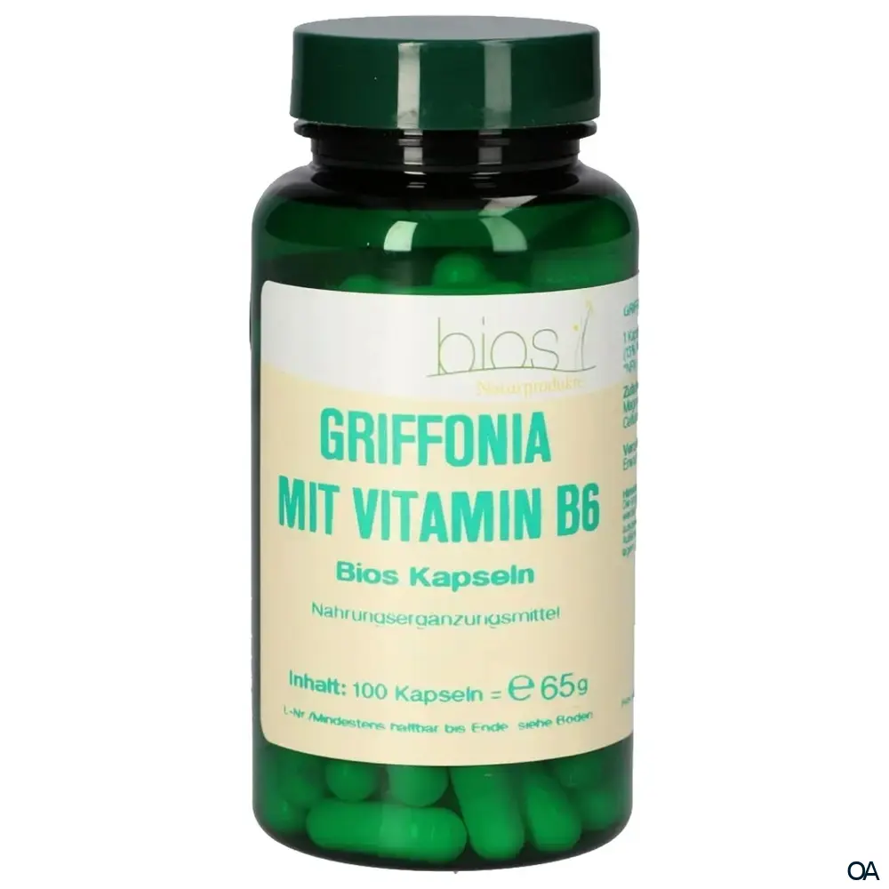 Bios Griffonia mit Vitamin B6 Kapseln