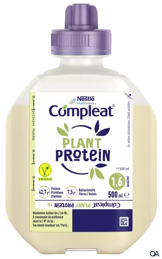Nestlé Compleat® PLANT PROTEIN 1.6 500 ml Nestlé Compleat® PLANT PROTEIN 1.6 500 ml