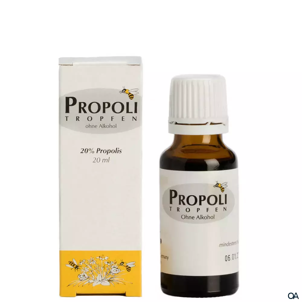 Propolis Tropfen 20% ohne Alkohol Propolis Tropfen 20% ohne Alkohol