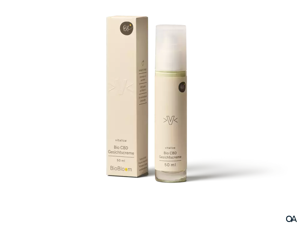 BioBloom vitalize Bio CBD Gesichtscreme BioBloom vitalize Bio CBD Gesichtscreme