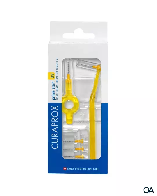 Curaprox Interdentalbürsten Set Prime Start CPS 09 Gelb Curaprox Interdentalbürsten Set Prime Start CPS 09 Gelb