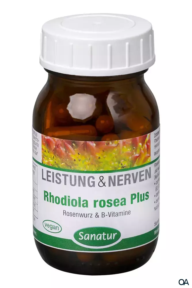 Sanatur Rhodiola rosea Plus Kapseln Sanatur Rhodiola rosea Plus Kapseln