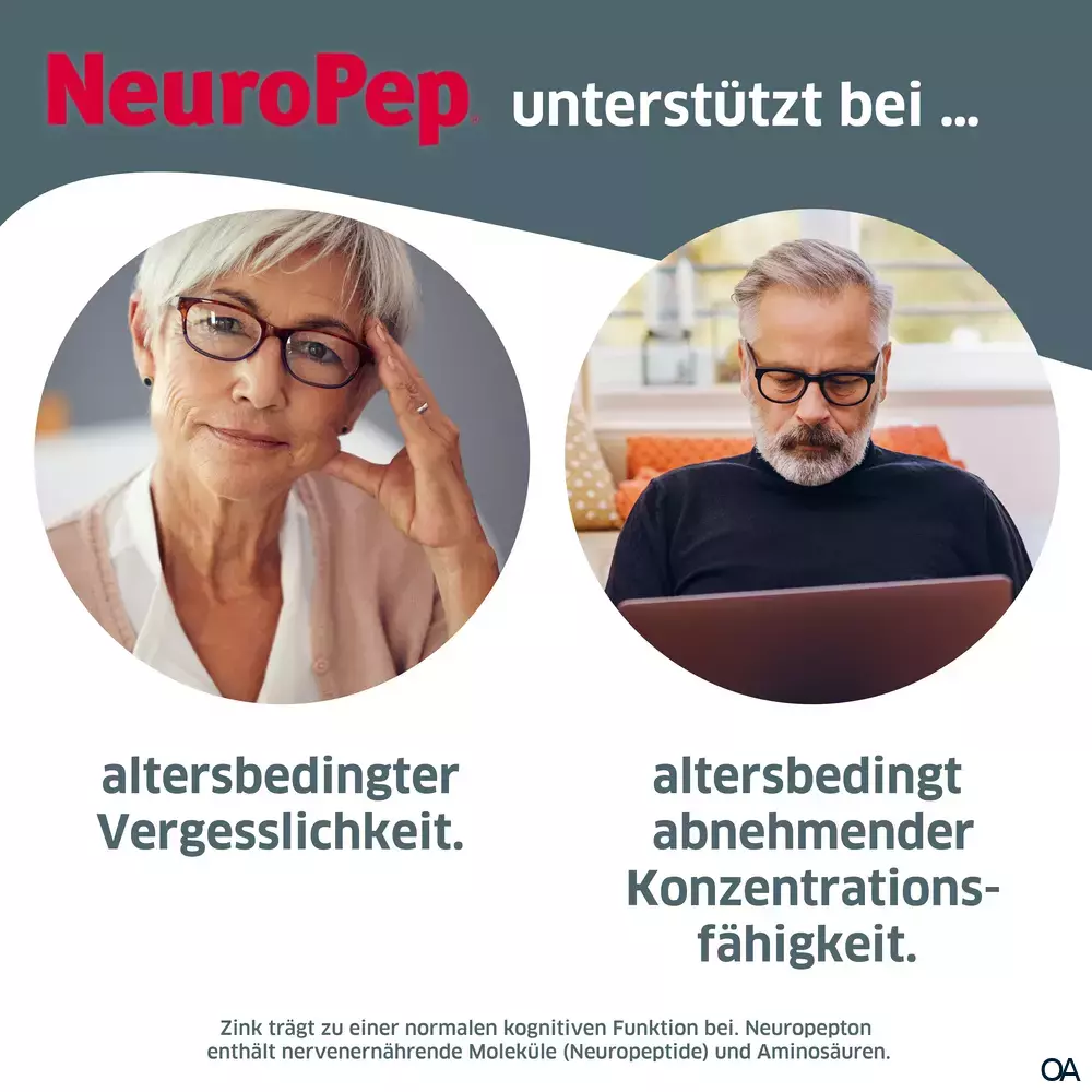 NeuroPep Neuropepton-Zink-Komplex Kapseln
