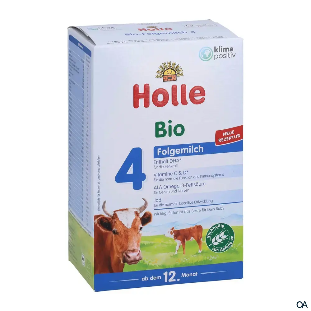 Holle Bio-Folgemilch 4 aus Kuhmilch Pulver Holle Bio-Folgemilch 4 aus Kuhmilch Pulver