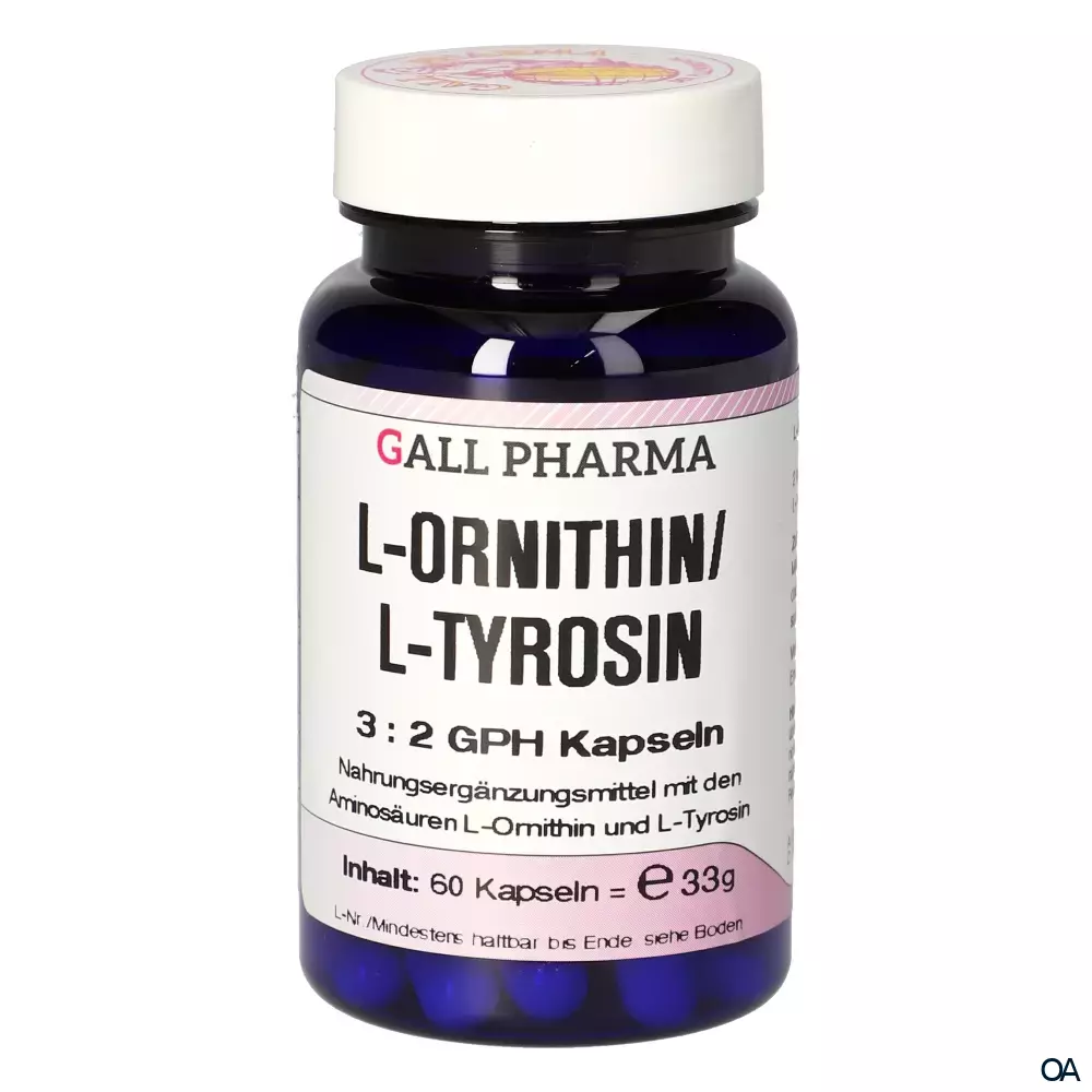 Gall Pharma L-Ornithin / L-Tyrosin 3:2 Kapseln