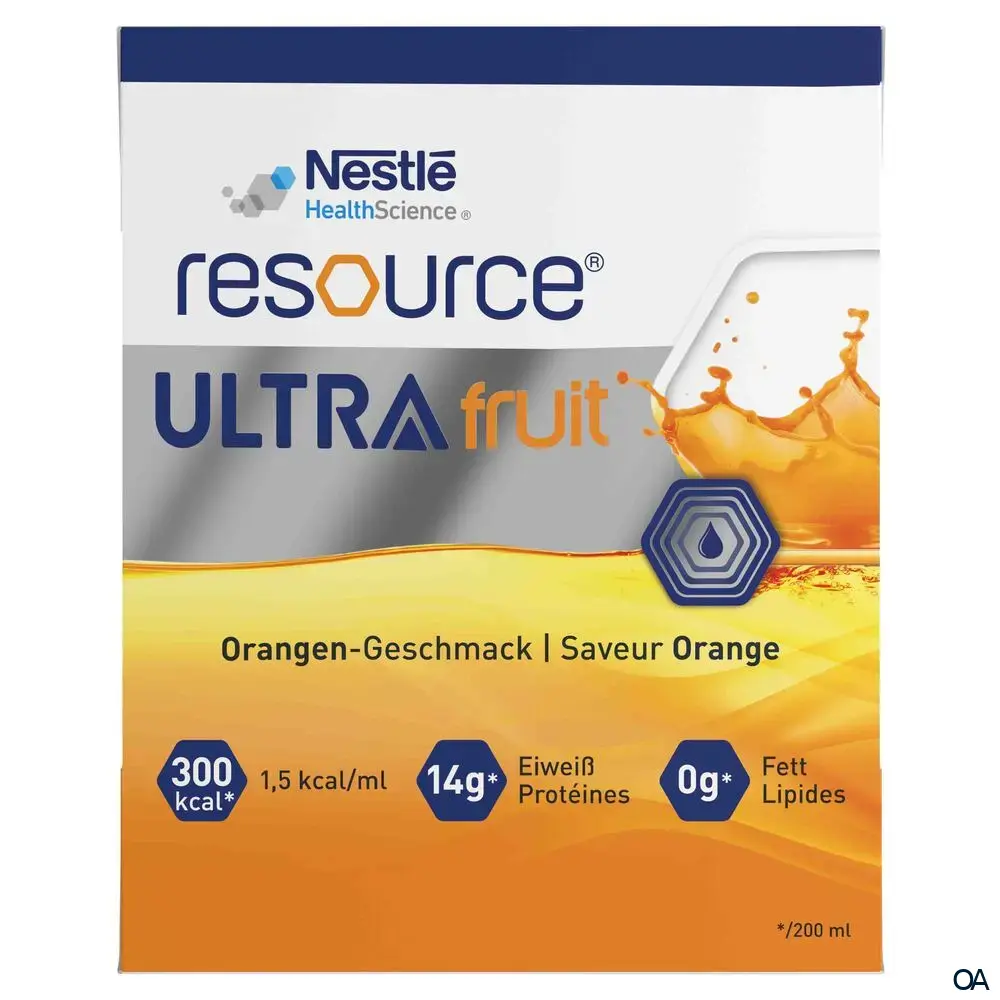 Resource® ULTRA fruit Orange Trinknahrung 200 ml
