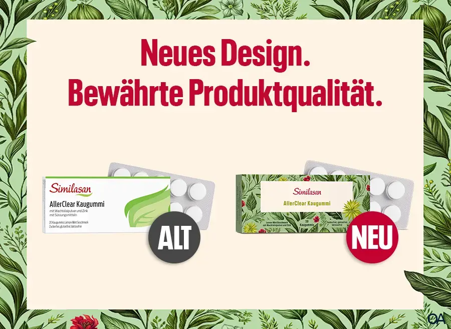 Similasan AllerClear Kaugummi