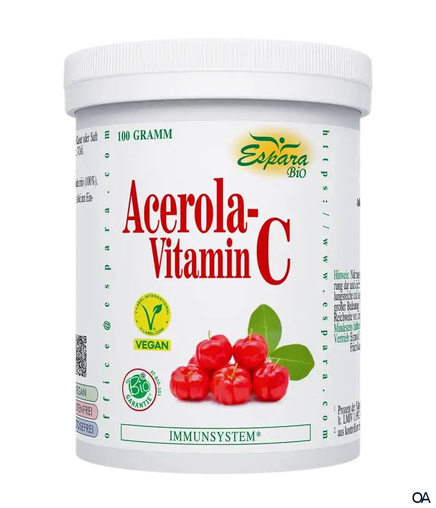 Espara Acerola-Vitamin C BIO Pulver Espara Acerola-Vitamin C BIO Pulver