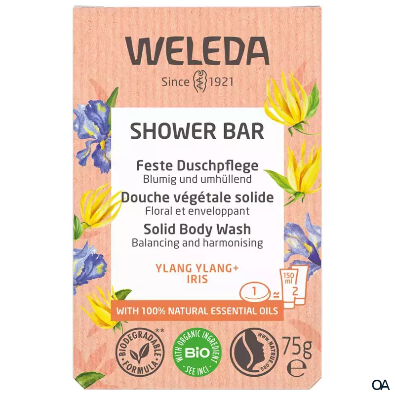 Weleda Feste Duschpflege Ylang Ylang + Iris