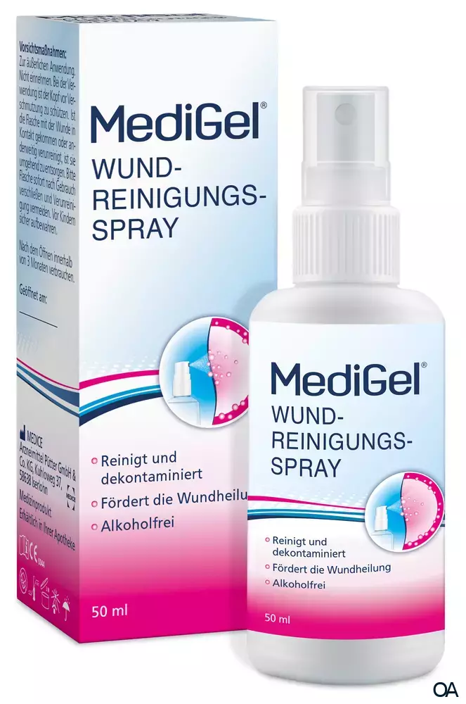 MediGel® Wundreinigungsspray MediGel® Wundreinigungsspray