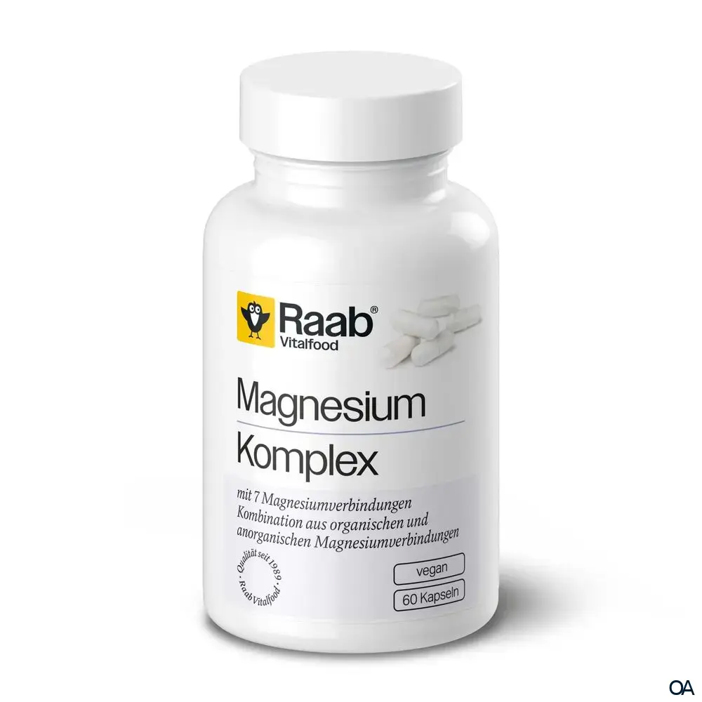 Raab® Vitalfood Magnesium Komplex Kapseln Raab® Vitalfood Magnesium Komplex Kapseln
