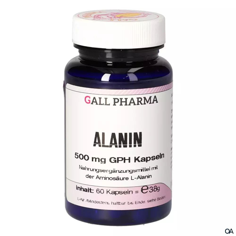 Gall Pharma Alanin 500 mg Kapseln Gall Pharma Alanin 500 mg Kapseln