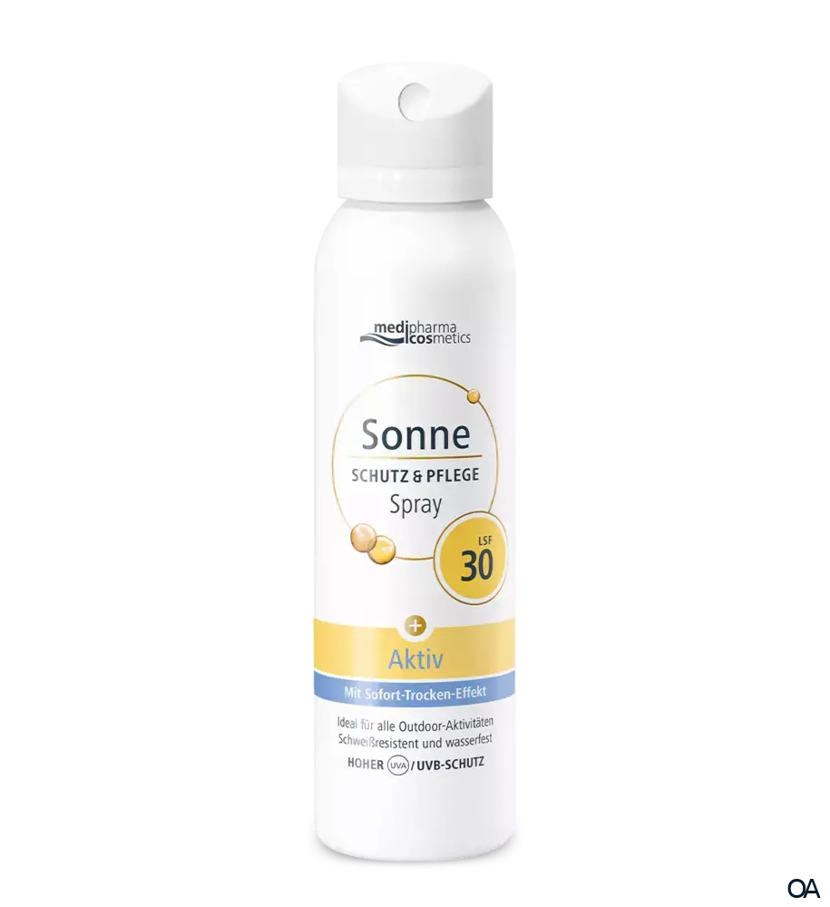 medipharma cosmetics Sonne Schutz & Pflege Aktiv Aerosol-Spray LSF 30 medipharma cosmetics Sonne Schutz & Pflege Aktiv Aerosol-Spray LSF 30