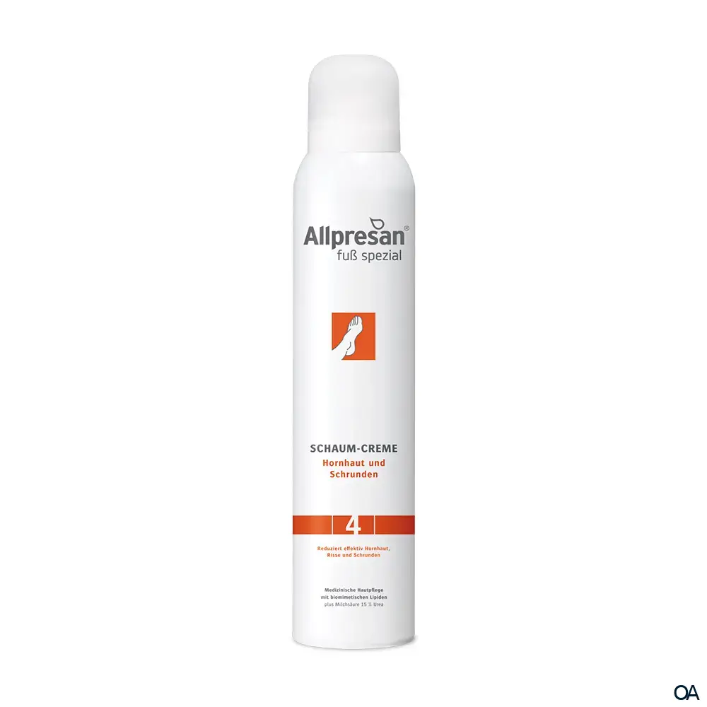 Allpresan® Fuß spezial Nr. 4 Hornhaut und Schrunden Schaum-Creme