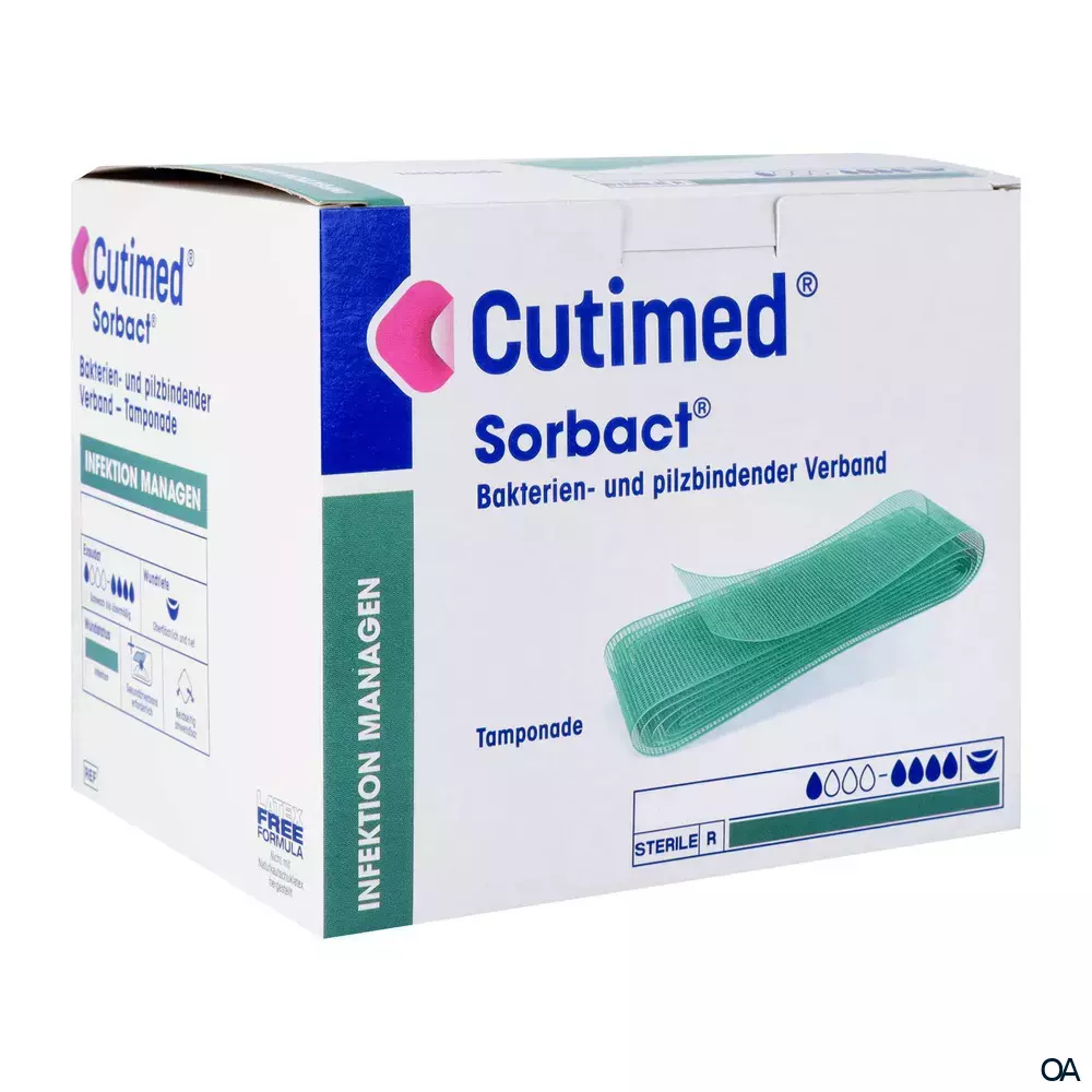 Cutimed® Sorbact® Tamponade steril, 5 x 200 cm