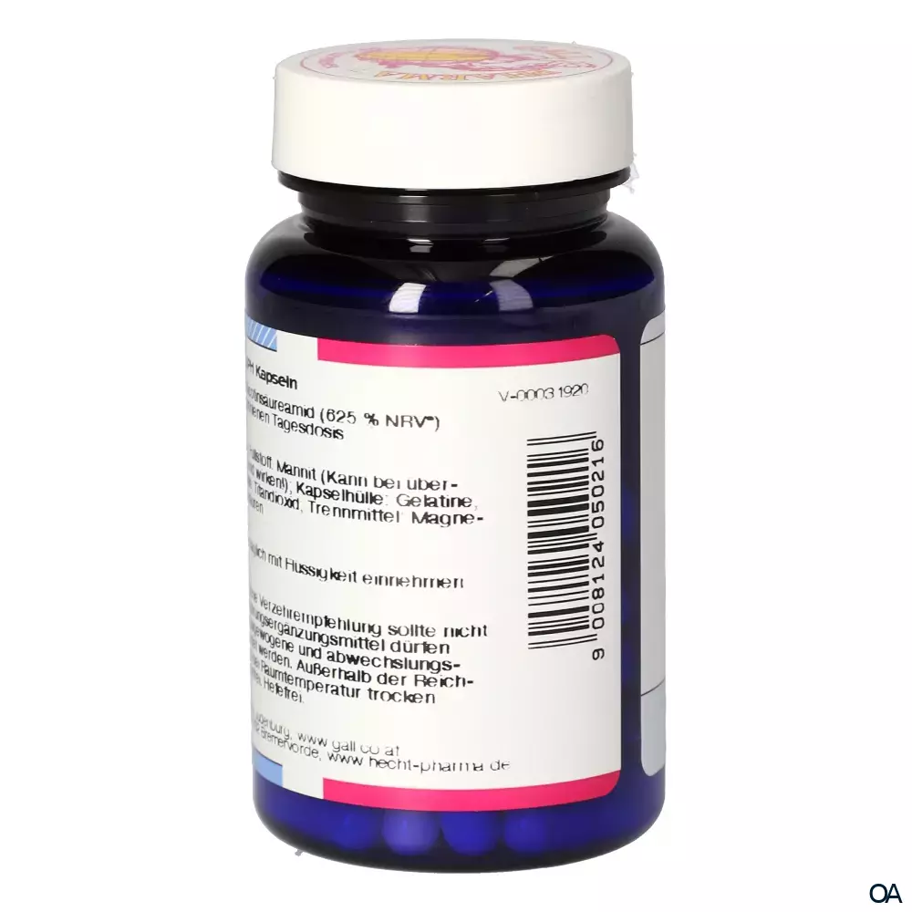 Gall Pharma Vitamin B3 100 mg Kapseln