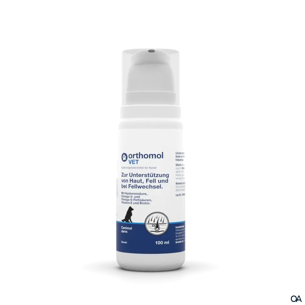 Orthomol VET Canimol derm Emulsion für Hunde