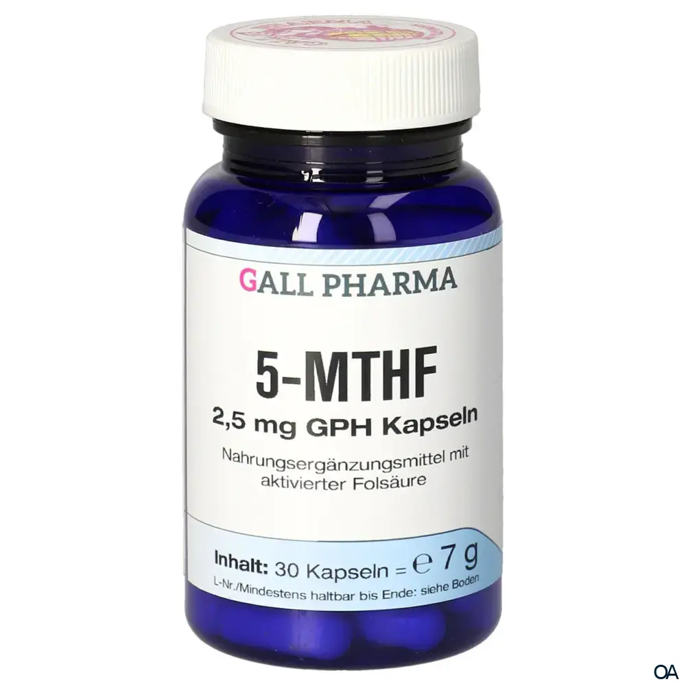 Gall Pharma 5-MTHF 2,5 mg Kapseln