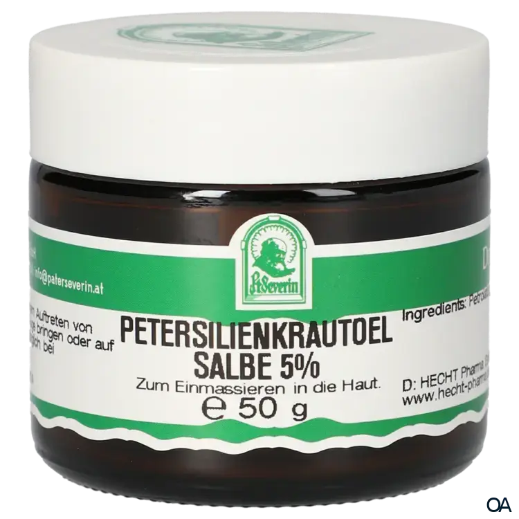 Pater Severin Petersilienkrautöl Salbe 5% Pater Severin Petersilienkrautöl Salbe 5%