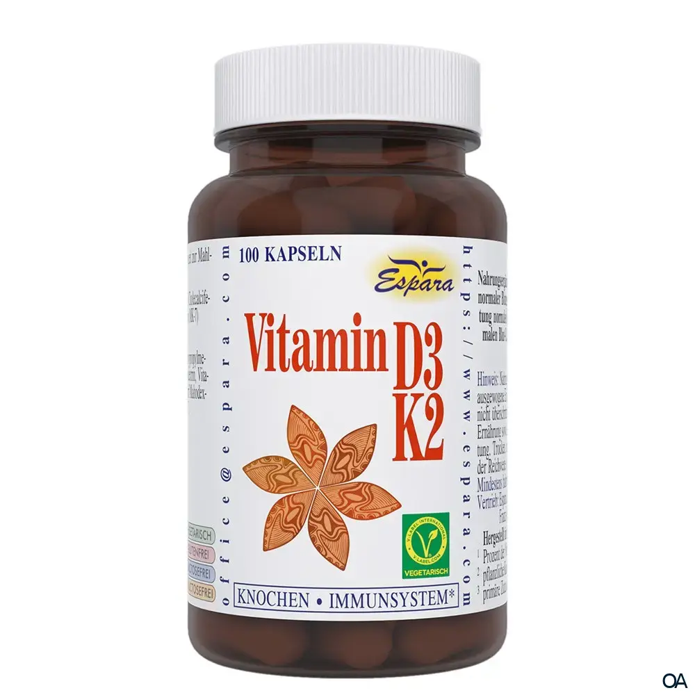 Espara Vitamin D3-K2 Kapseln