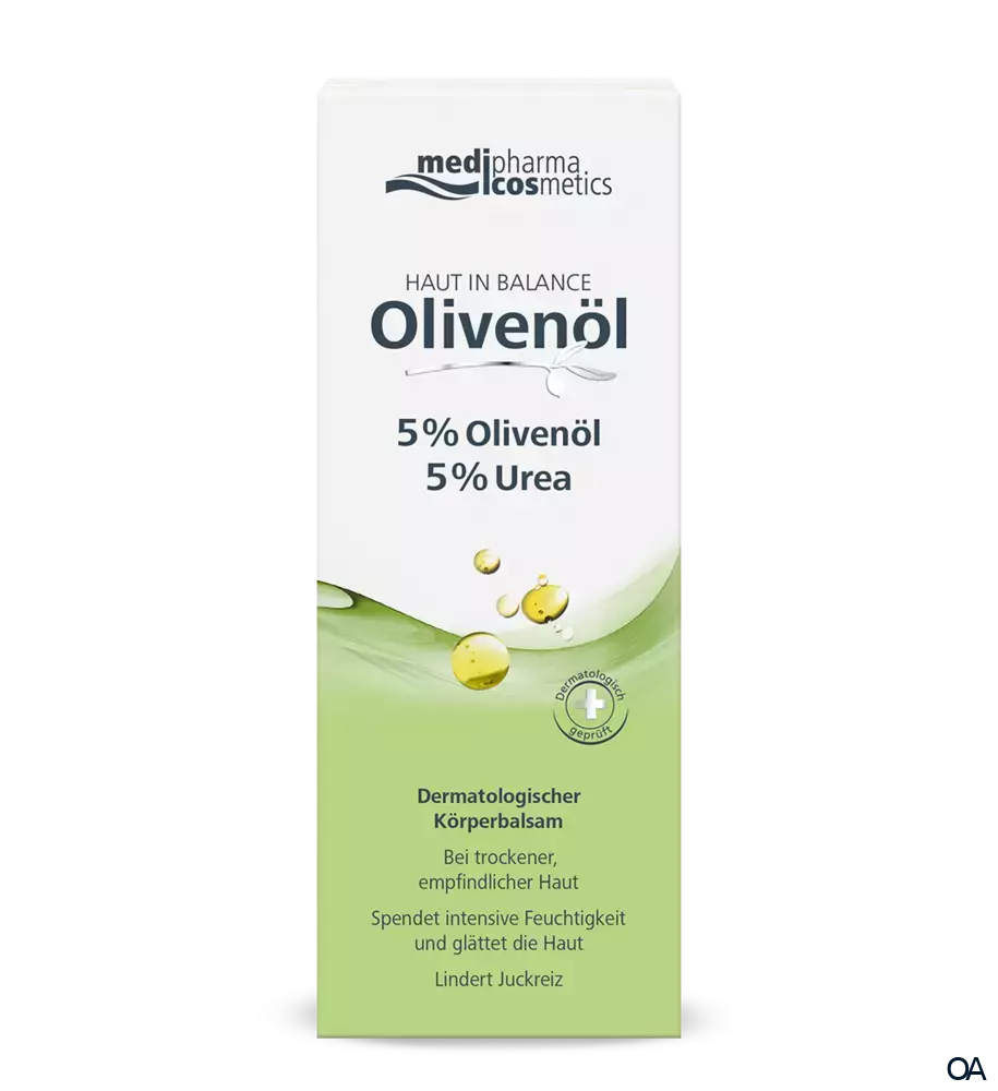 medipharma cosmetics Olivenöl Haut in Balance Dermatologischer Körperbalsam 5 %